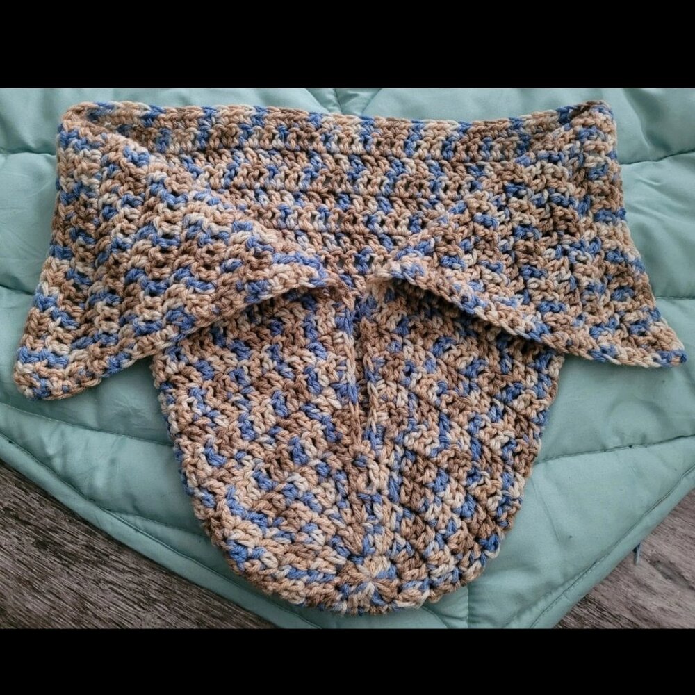 NWOT 👶 Handmade Crochet Sleep Swaddler for Infant Multicolored 0-3 Months